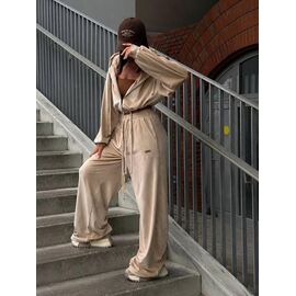 Костюм спортивний жіночий теплий 143 beige р.42-48 "Alisa Brand" недорого оптом від прямого постачальника