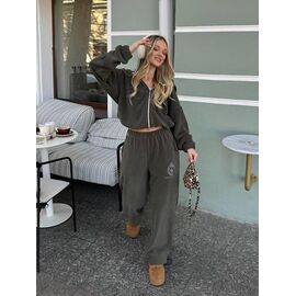 Костюм спортивний жіночий 146 olive р.42-48 "Alisa Brand" недорого оптом від прямого постачальника