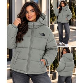 Фотография Куртка женская зимняя 6802 mint р.M-2XL "BONJOUR" недорого оптом от прямого поставщика