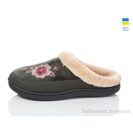 Фотография Тапки женские для дома Весна/осень T01 хакі (8 пар р.37-41) "Lot Shoes" недорого оптом от прямого поставщика