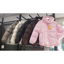 Куртка жіноча зимова 26127 milk р.M-XL "Yafeier" недорого оптом від прямого постачальника