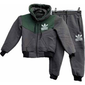 Фотография Костюм детский спортивный тёплый на мальчика S1638 grey р.28-36 "Shoptime" недорого оптом от прямого поставщика