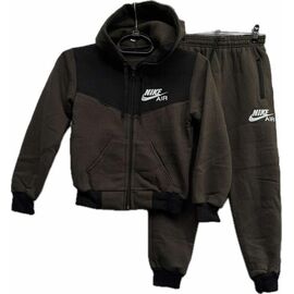 Фотография Костюм детский спортивный тёплый на мальчика S1639 khaki р.28-36 "Shoptime" недорого оптом от прямого поставщика