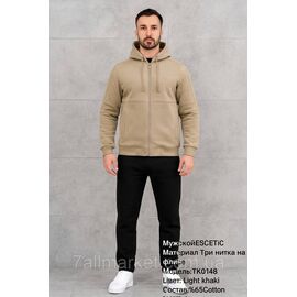 Фотография Спортивный мужской костюм на флисе ESCETIC размеры  M-3XL "REMAIN" купить недорого от прямого поставщика
