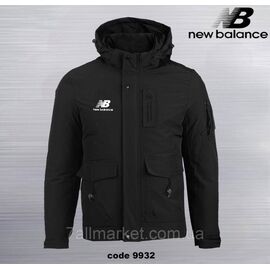 Фотография Куртка мужская зимняя с капюшоном NEW BALANCE размеры 46-54 (2цв)  "REMAIN" купить недорого от прямого поставщика