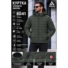 Фотография Куртка мужская зимняя с капюшоном размеры M-3XL  "REMAIN" купить недорого от прямого поставщика