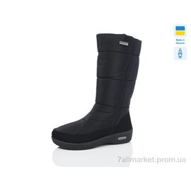 Фотография Дутики женские утепленные зима N2002 чорний (6 пар р.37-41) "Lot Shoes" недорого оптом от прямого поставщика