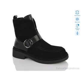 Черевики жіночі стильні Зима M-LY194-1 (8 пар р.36-41) "Lilin" недорого оптом від прямого постачальника
