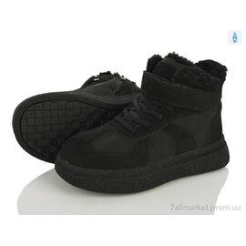 Черевики дитячі зручні Зима HC752-1 black (6 пар р.33-38) "Clibee-ShoSho" недорого оптом від прямого постачальника