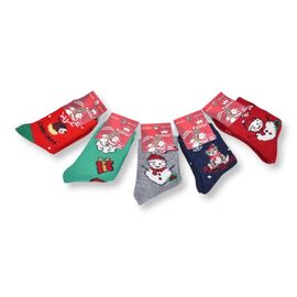 Фотография Носки детские тёплые унисекс C3561-5 mix р.26-31 "Jelzin" недорого оптом от прямого поставщика
