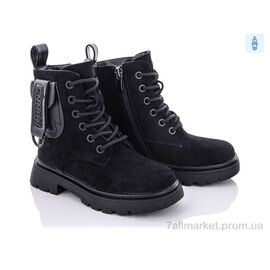 Черевики дитячі зручні Зима B1938-4B (8 пар р.27-32) "Ok Shoes" недорого оптом від прямого постачальника