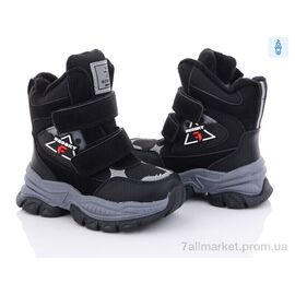 Черевики дитячі зручні Зима B2972-2A (8 пар р.23-28) "Ok Shoes" недорого оптом від прямого постачальника