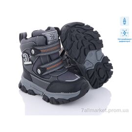 Фотография Ботинки детские удобные зима B2986-2A (8 пар р.23-28) "Ok Shoes" недорого оптом от прямого поставщика