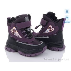 Фотография Ботинки детские удобные зима B2987-2B (8 пар р.27-32) "Ok Shoes" недорого оптом от прямого поставщика