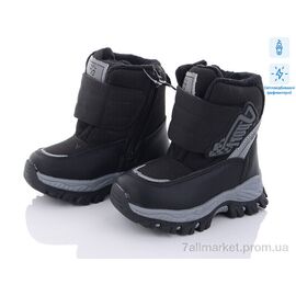 Фотография Ботинки детские удобные зима B3036-1A (8 пар р.23-28) "Ok Shoes" недорого оптом от прямого поставщика