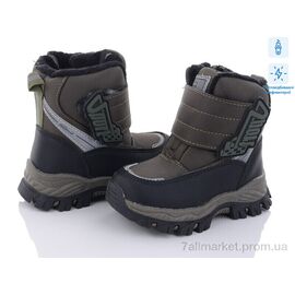 Фотография Ботинки детские удобные зима B3036-3A (8 пар р.23-28) "Ok Shoes" недорого оптом от прямого поставщика
