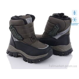 Фотография Ботинки детские удобные зима B3036-3B (8 пар р.27-32) "Ok Shoes" недорого оптом от прямого поставщика