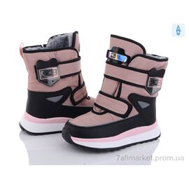 Фотография Дутики детские утепленные зима BM3154-2C (8 пар р.32-37) "Ok Shoes" недорого оптом от прямого поставщика