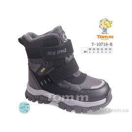 Фотография Ботинки детские удобные зима T-10718-B (8 пар р.28-33) "Ok Shoes" недорого оптом от прямого поставщика