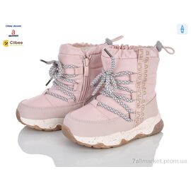 Фотография Дутики детские утепленные зима AB0136 pink (8 пар р.23-28) "Clibee-Doremi" недорого оптом от прямого поставщика