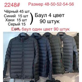Фотография Куртка мужская 224 navy р.48-56 "Ayden" недорого оптом от прямого поставщика