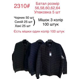 Фотография Куртка мужская 2310 navy р.56-64 "Ayden" недорого оптом от прямого поставщика