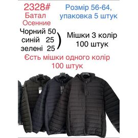 Фотография Куртка мужская 2328 navy р.56-64 "Ayden" недорого оптом от прямого поставщика
