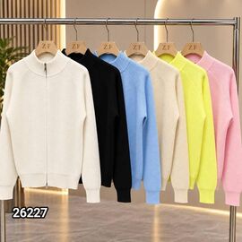 Кофта жіноча тепла 26227 milk р.42-46 "LOOK" недорого оптом від прямого постачальника