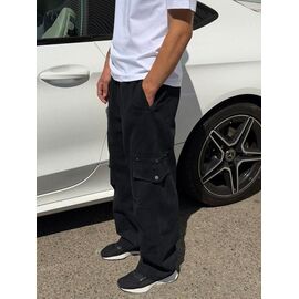 Фотография Штаны мужские утеплённые 6577 black р.50-56 "LOOK" недорого оптом от прямого поставщика