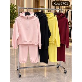 Фотография Костюм спортивный женский 6701 yellow р.42-48 "LOOK" недорого оптом от прямого поставщика