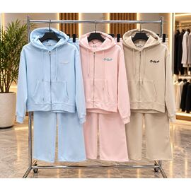 Фотография Костюм спортивный женский тёплый 8895 pink р.46-48 "LOOK" недорого оптом от прямого поставщика