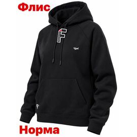 Фотография Худи мужской 15157 black р.S-2XL "Alex Clothes" недорого оптом от прямого поставщика