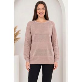 Светр жіночий JL1504 beige р.52-54 "Julia" недорого оптом від прямого постачальника