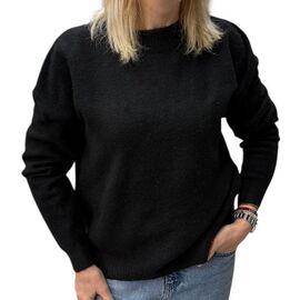 Светр жіночий 26370 black р.48-52 "Elena&Vika" недорого оптом від прямого постачальника