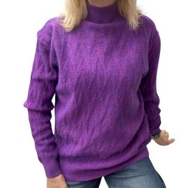 Светр жіночий 26370 purple р.48-52 "Elena&Vika" недорого оптом від прямого постачальника