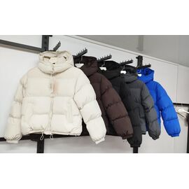Куртка жіноча зимова 1138 l.beige р.S-L "Yafeier" недорого оптом від прямого постачальника