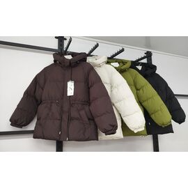 Куртка жіноча зимова 5589 green р.M-2XL "Yafeier" недорого оптом від прямого постачальника