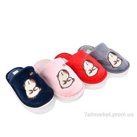 Тапки дитячі домашні Зима HC16 mix (12 пар р.30-35) "BABYSHOP" недорого оптом від прямого постачальника