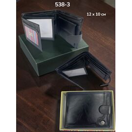 Фотография Кошелёк мужской SA538-3 black р.12-10-3 "Chus" недорого оптом от прямого поставщика