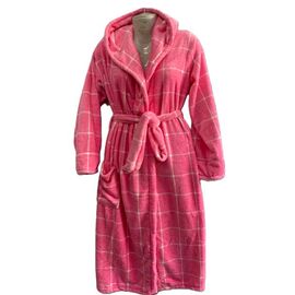Халат жіночий теплий A18 pink р.XL-3XL "Anion" недорого оптом від прямого постачальника