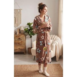 Халат жіночий теплий A35 beige р.XL-3XL "Anion" недорого оптом від прямого постачальника