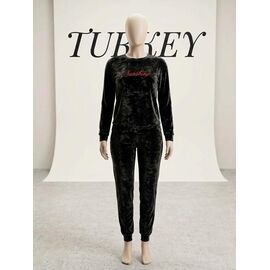 Піжама тепла жіноча A56 black р.S-XL "Anion" недорого оптом від прямого постачальника