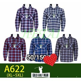 Сорочка чоловіча тепла A622 mix р.XL-5XL "Anion" недорого оптом від прямого постачальника