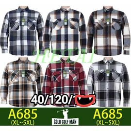 Сорочка чоловіча тепла A685 mix р.XL-5XL "Anion" недорого оптом від прямого постачальника