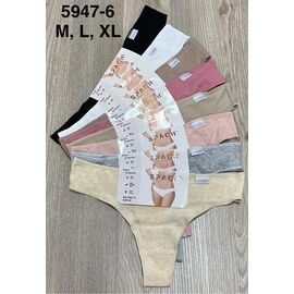 Фотография Трусы женские 5947-6 mix р.M-XL "Comfort" недорого оптом от прямого поставщика