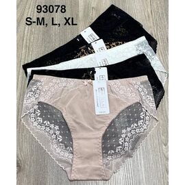 Фотография Трусы женские 93078 mix р.S-XL "Comfort" недорого оптом от прямого поставщика