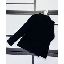 Фотография Гольф детский на девочку 384 black р.128-152 "Kosmy" недорого оптом от прямого поставщика