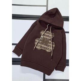 Фотография Батник детский тёплый на девочку 396 brown р.116-128 "Kosmy" недорого оптом от прямого поставщика