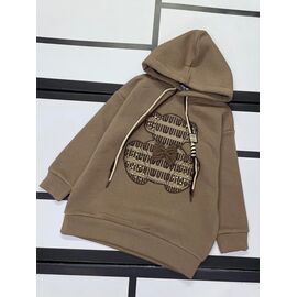 Фотография Батник детский тёплый на девочку 396 beige р.116-128 "Kosmy" недорого оптом от прямого поставщика