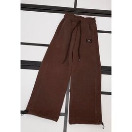 Фотография Штаны детские спортивные зимние на девочку 380 brown р.128-158 "Kosmy" недорого оптом от прямого поставщика
